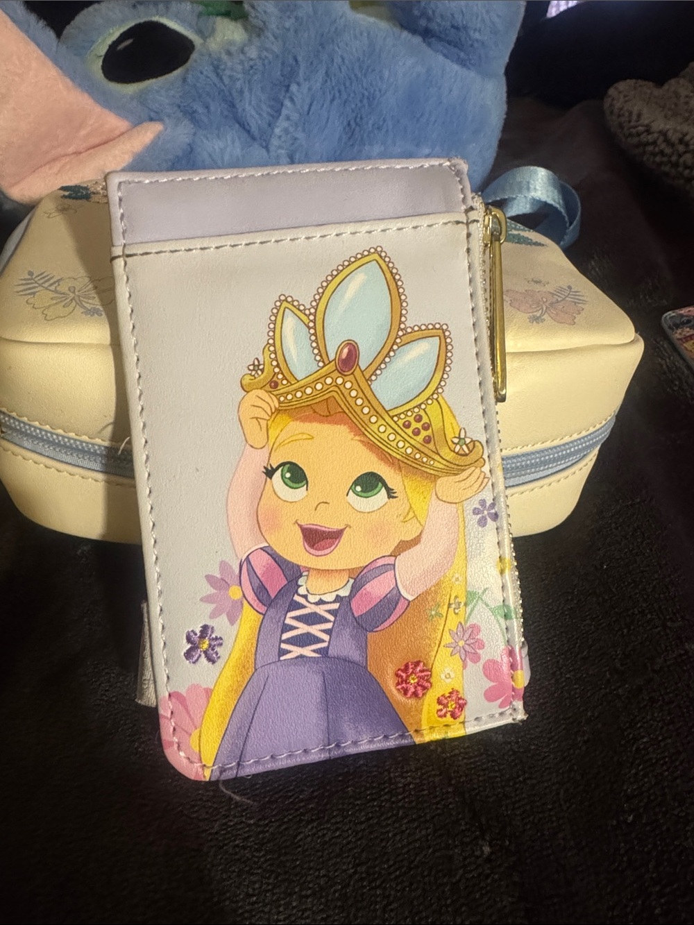 Loungefly Purple Princess Card Holder Wallet